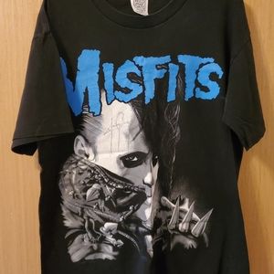 Vintage Misfits Shirt signed by Jerry Only *Rare*